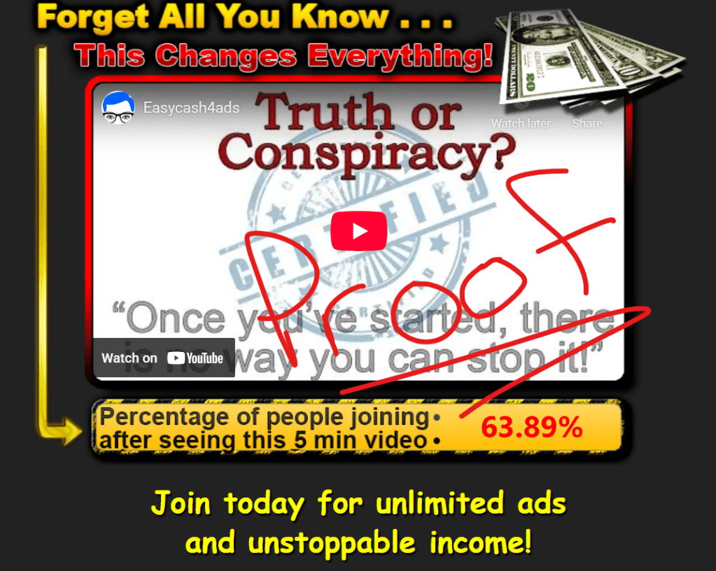 Earn $10 Commissions Over and Over with EasyCash4Ads&nbsp;(Proof)